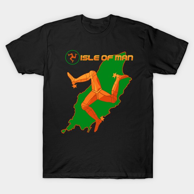 Isle of Man T-Shirt by ManxHaven